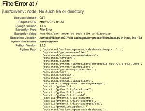 /usr/bin/env: node: No such file or directory